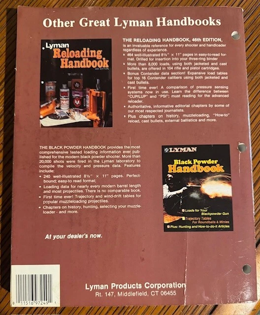 Lyman 第三版铸造子弹手册 — 第 3/4 张图片