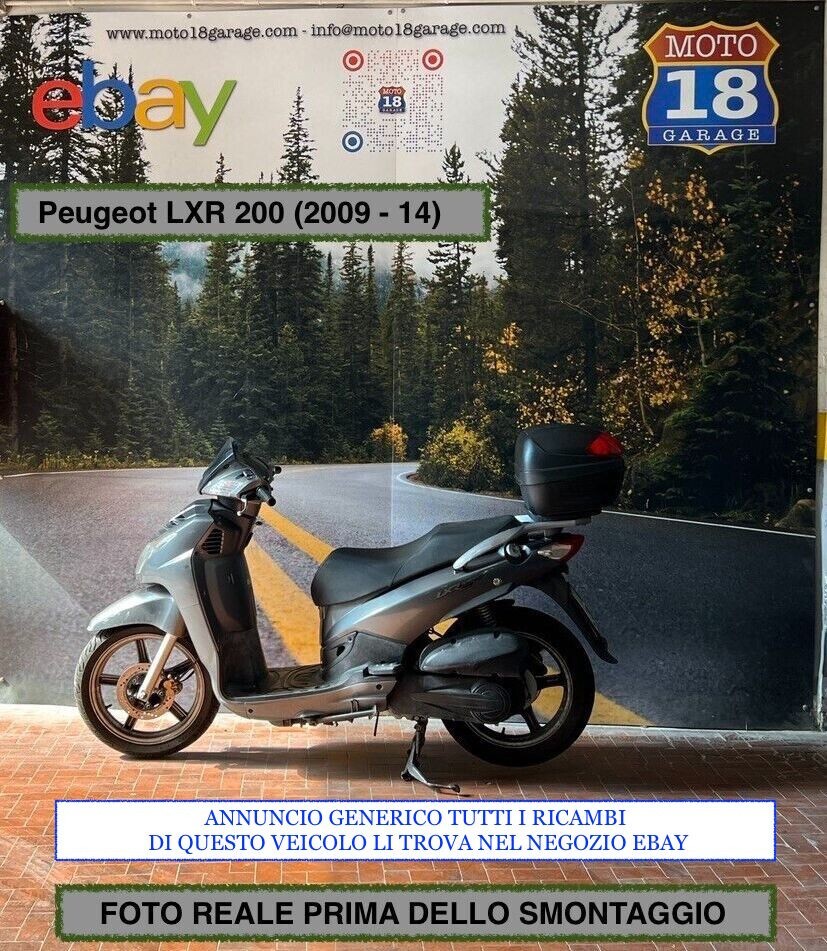 Modello Lxr Peugeot Lxr 200 Usato Sono Disponibili Ricambi Scooter