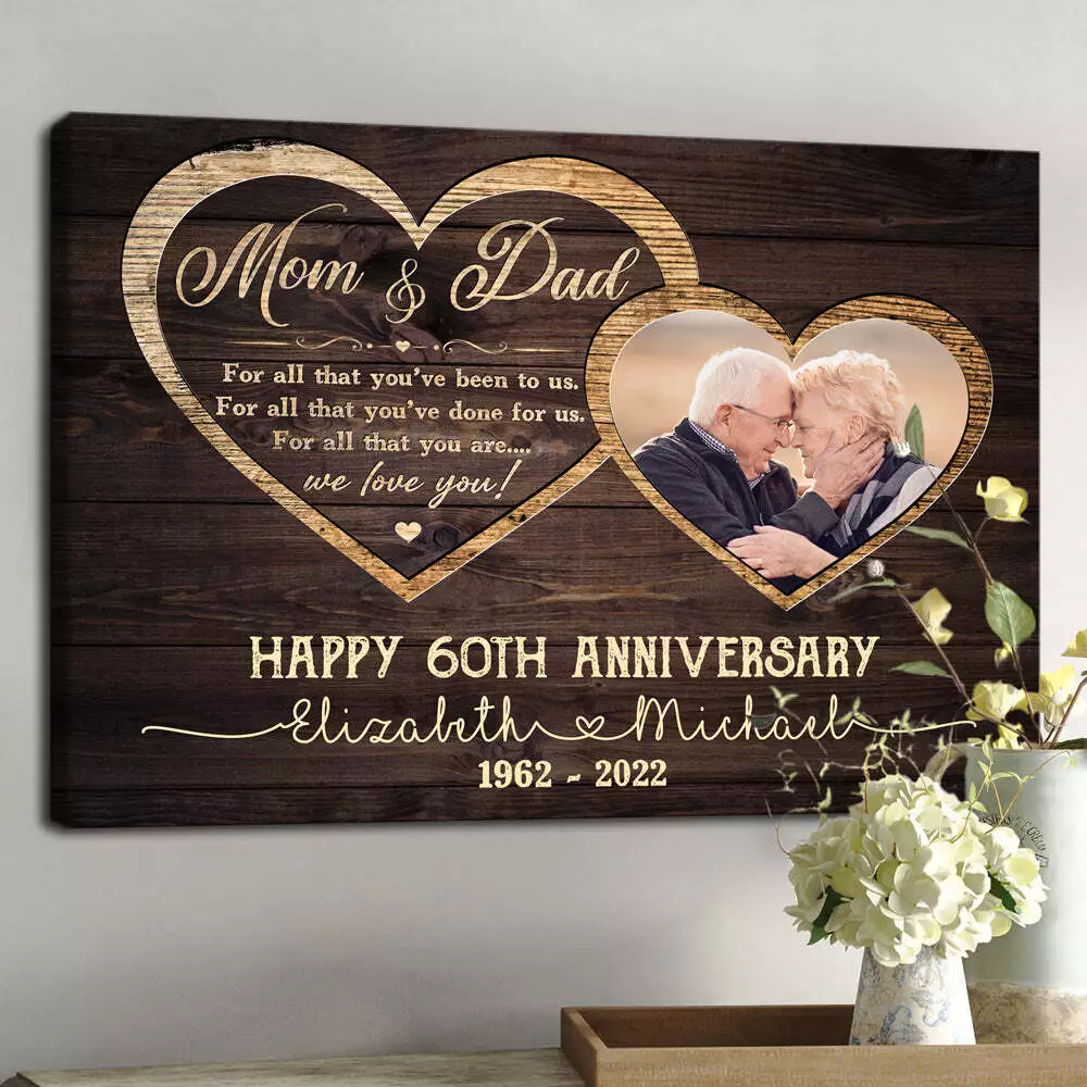 Perfect gift for parents cheap anniversary