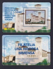Tessera la Philatélie Tourisme Vignola (MO) 2004