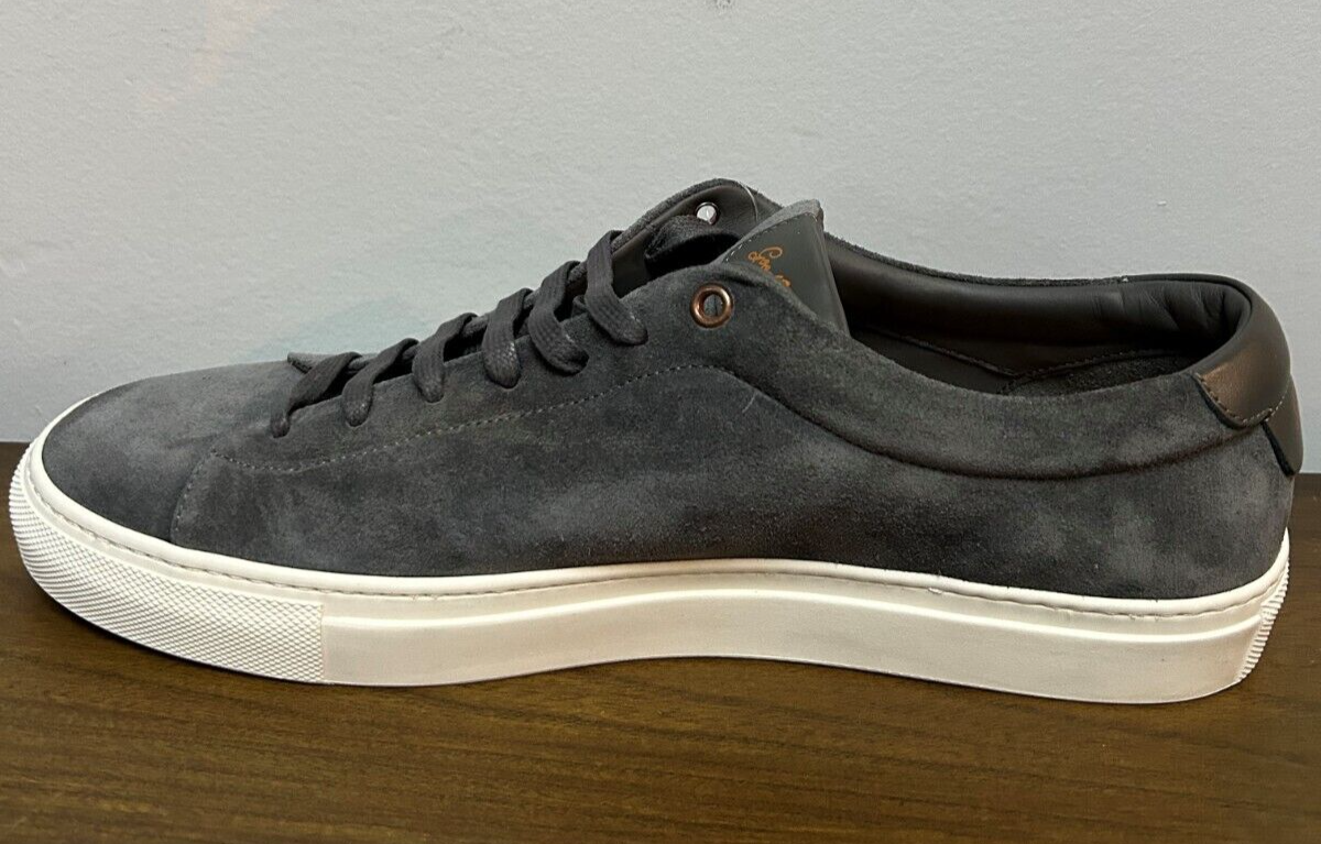 Good Man Brand Edge Mens Shoes Size 10.5 Blue Suede Low Top Good Man Brand Edge Mens Shoes Size 10.5 Blue Suede Low Top