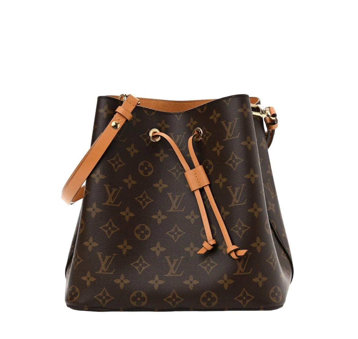 Louis Vuitton Monogram "Caramel" Neonoe MM Shoulder Bag