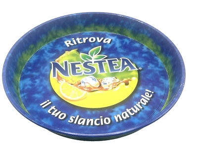 Nestea Nestlé Werbetablett Aus Blech 35X35 H 5Cm