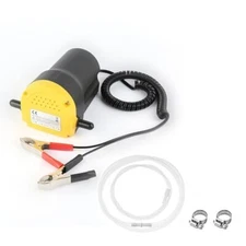 12V 60W Oil Diesel Fluid Change Pump Extractor Scavenge Transfer Pump With Tubes