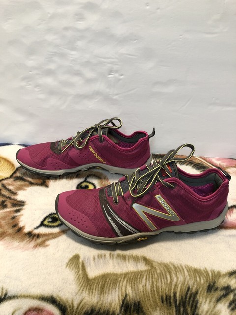 New Balance Minimus Vibram Womenâs Size 8 Trail Running Shoes WT20BG2 Pink | eBay