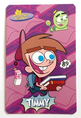 THE FAIRLY ODDPARENTS CARD DKV #089 TIMMY COSMO & WANDA 2022 PERU Nickelodeon
