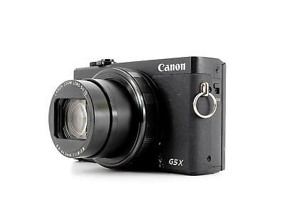 Canon PowerShot G5 X Mark II 20.1MP Digital Camera - Black Canon PowerShot G5 X Mark II 20.1MP Digital Camera - Black