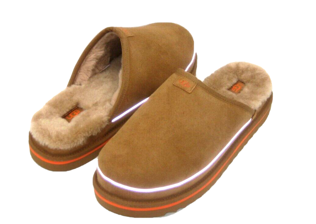 UGG SCUFF CALI WAVE MEN SLIPPERS SUEDE CHESTNUT US 8 /UK 7  display picture 1