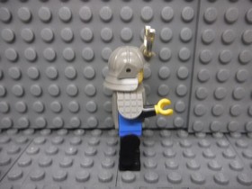 Lego Shogun Minifigure 6083 6089 6093 Ninja W/ Chrome Horn cas056