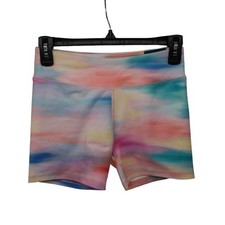 NEW DSG Girl's 3" Momentum Mid Rise Shortie Sparkling Aura Size L