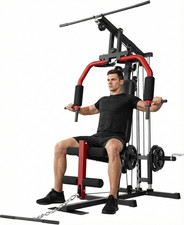 Multifunctional Home Gym Equipment System Fully Body Workout Station 400lb