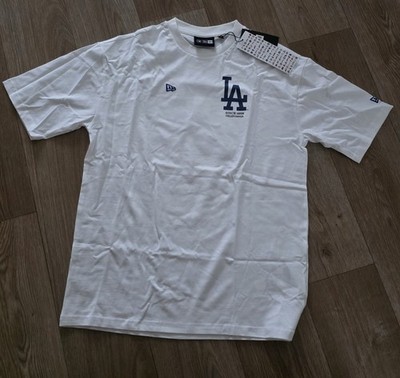 New Era LA Dodgers T Shirt   Weiß   Größe S