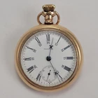 Antique Waltham 17 Jewels Pocket Watch, Pre-Owned, Doesn't Run (47#69)