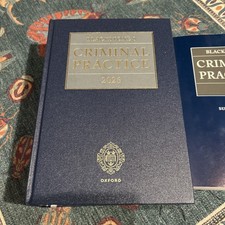 Blackstone s Criminal practice 2026 and 1st S...