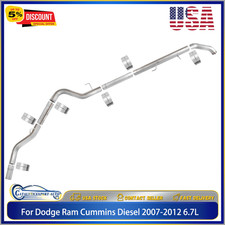 Turbo Back Muffler Exhaust Pipe 5 For Dodge Ram Cummins Diesel 2007-2012 6.7l