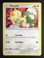 Pokemon TCG Meowth 147/214 Unbroken Bonds Regular Common CUTE CARD! NM/M on eBay