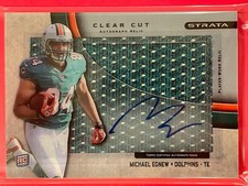 2012 Topps Strata Michael Egnew Clear Cut Rookie Auto Relic #CCAR-ME Football