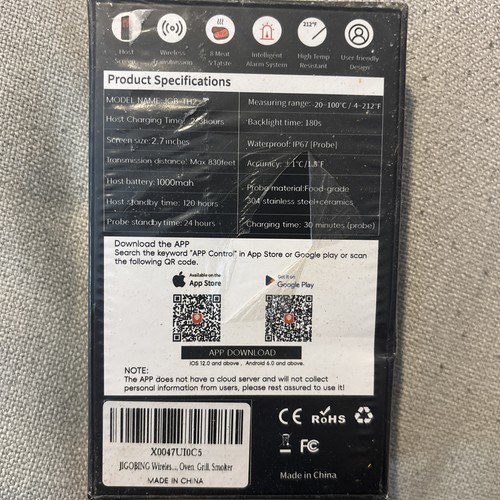 Wireless Meat Thermometer - Picture 2 of 6