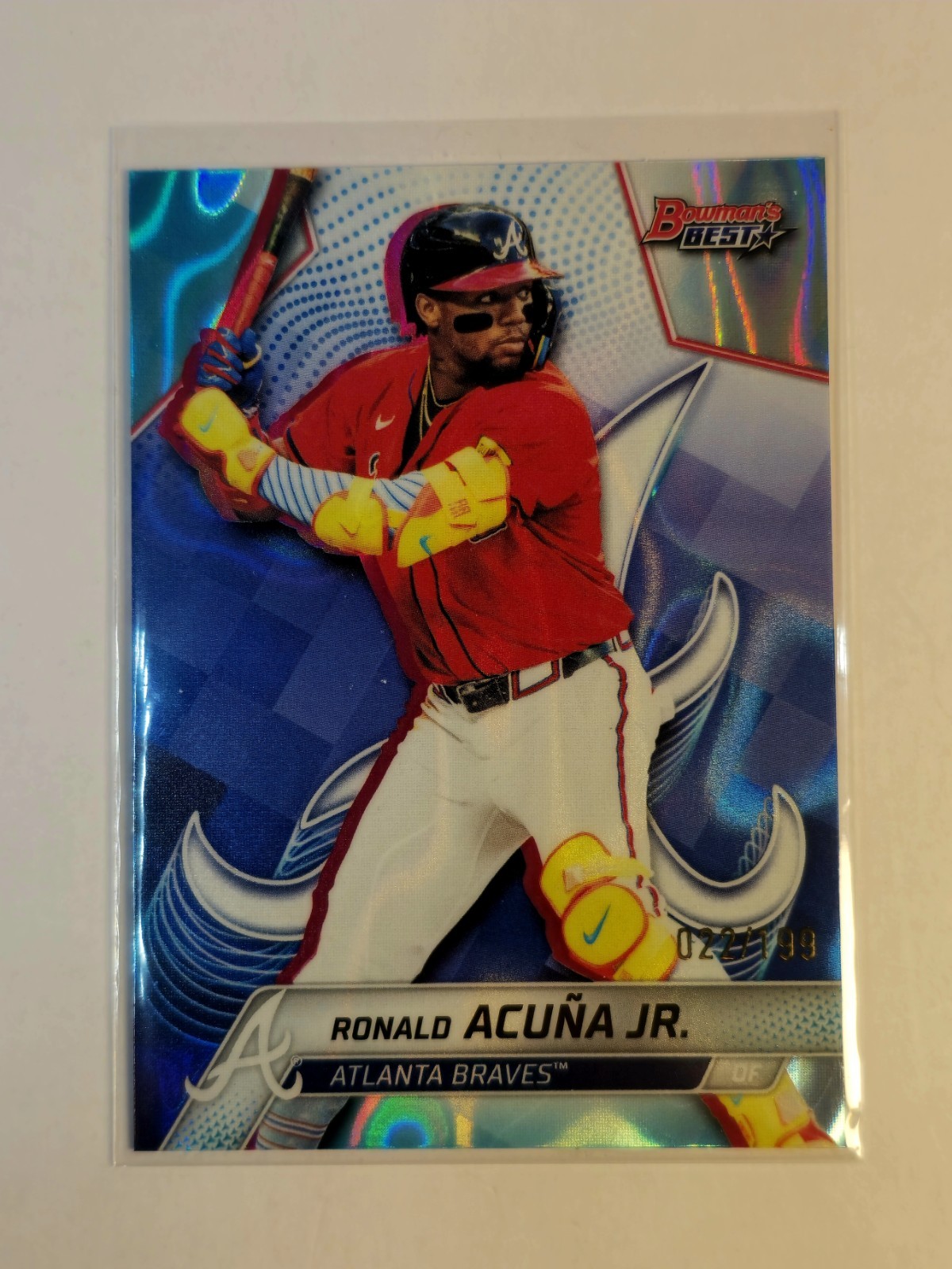 2025 Bowman's Best - Ronald Acuña Jr. #13 Aqua Refractor /199
