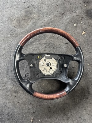 BMW E39 Lenkrad Holz Muschelahorn 6756414 Leder Multifunktion