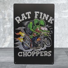Rat Fink Tin Sign American Miscellaneous Goods USA