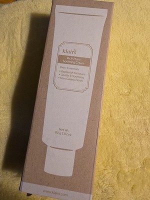 Dear Klairs RICH MOIST SOOTHING CREAM Full Size 2.82 oz (80 g) New in Box