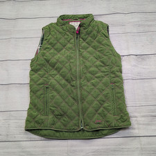 11/12 Joules Green Quilted Vest