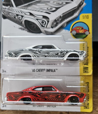 2016 Hot Wheels 191/250 '65 Chevy Impala 1/10 HW Art Car color variations