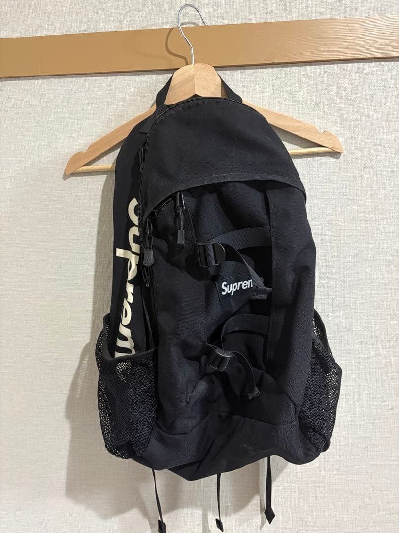 Supreme 14SS Backpack Black Backpack Backpack Jap… - image 2