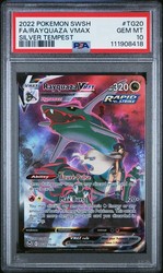 Rayquaza VMAX TG20/TG30 Silver Tempest Trainer Gallery Full Art Holo