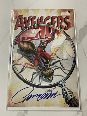 All-Out Avengers #1 J. Scott Campbell Variant Cover Sealed Signed w/COA