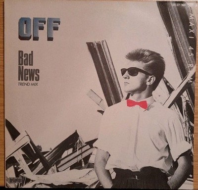 Vinyl Maxi-Single 12'' OFF Bad News Trend Mix EX bellaphon