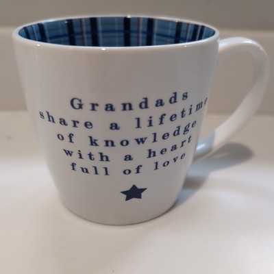 Two Up Two Down Inside Out GRANDAD Kaffeebecher Neu 