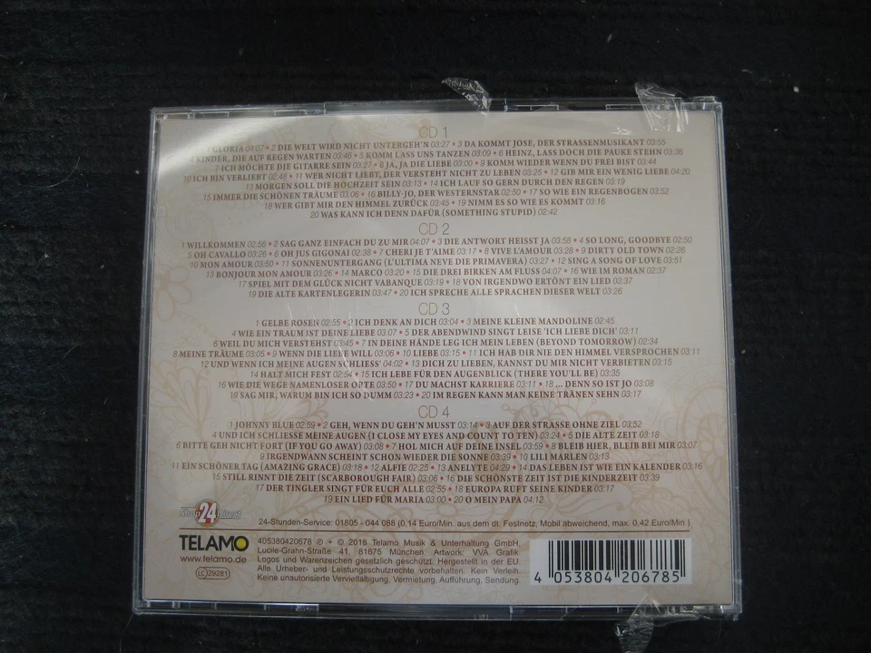 4 CD-Box  LENA VALAITIS  Jubiläumsbox  shop24direct  NEU & OVP  Hits  Best of - Bild 2 von 4