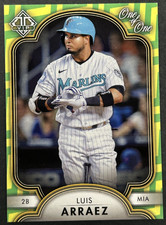 2023 Topps Transcendent VIP Party - Luis Arraez #7 Miami Marlins - 1/1