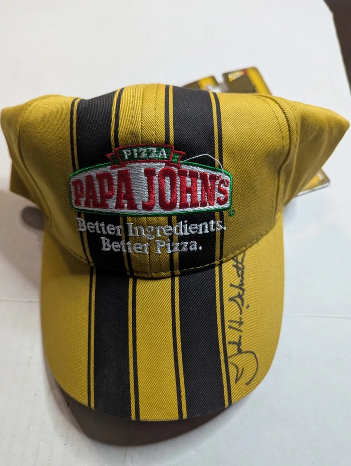 Papa John's Autographed Chevy Camaro Z28 & Camaro Hat. New Out Of Box Rare - Image 2 of 4