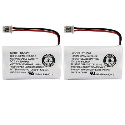 Phone Battery BBTY0651101 model BT1007 Nickel-Cadmium Rechargeable Cordless 2-Ct