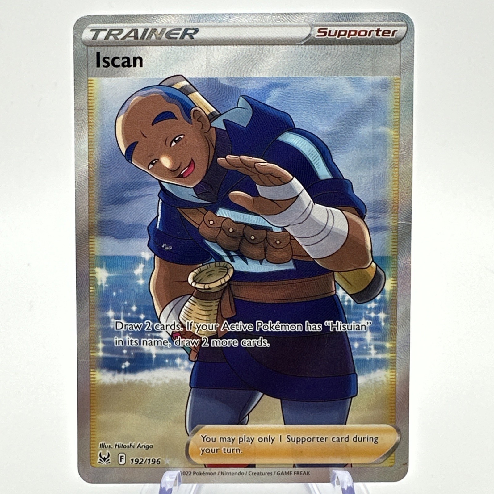 Iscan Full Art Ultra Rare SWSH11: Lost Origin 192/196 Pokemon Card TCG