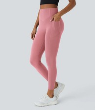 Halara UltraSculpt High Waisted Butt Lifting Tummy Control Leggings- Rose Pink