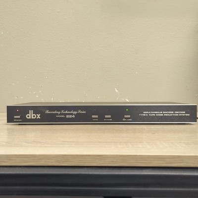 DBX Model 224 Type II Tape Noise Reduction System AS-IS *READ DESC