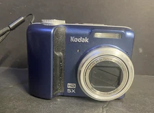 Kodak EasyShare Z1485 IS 14 MP 5x Zoom Digital Camera Blue XTRA BATTERY