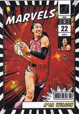 2025 Panini Donruss WNBA - Net Marvels #8 A'JA WILSON-LAS VEGAS