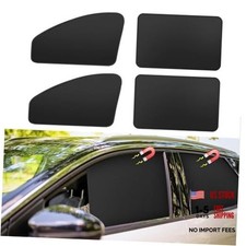 Car Curtains for Side Window - 4 Pcs Thicken Privacy Sun Shades 4pcs thickset