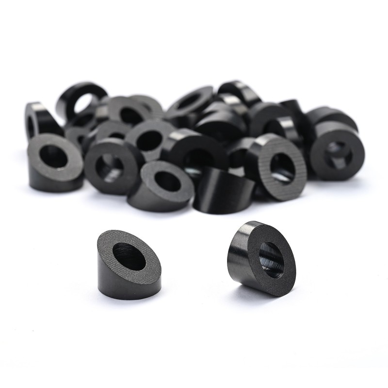 Yessources Angle Beveled Washer for 3/16" 1/8" Cable Railing Stair End 30 Pack