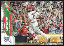 2020 Topps Holiday Matt Carpenter #HW109 St. Louis Cardinals