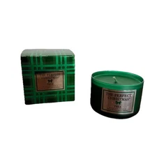 White Barn Candle Co The Perfect Christmas Tree Scented Candle In Jar 4 oz Green