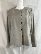 Ann Taylor Woman  s Blazer, Light Grey, Sz 10, NWOT