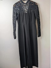 Wearhouse maxi black dress, size 10 - Formal - Evening - Party