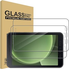 2X Glass Screen Protector for Samsung Galaxy Tab Active 3 8 in T570 T575 T577