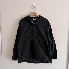 Vintage Nike Pullover Anorak Windbreaker Jacket Retro 90s Sportswear Sz Youth S